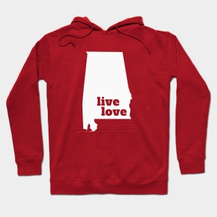 Alabama - Live Love Alabama Hoodie